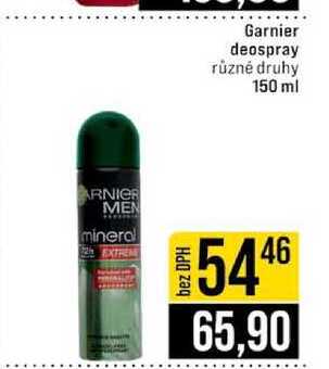 Garnier deospray různé druhy 150 ml 