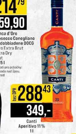 Canti Aperitivo 11% 1l