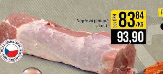 Vepřová pečenē s kostí 1kg