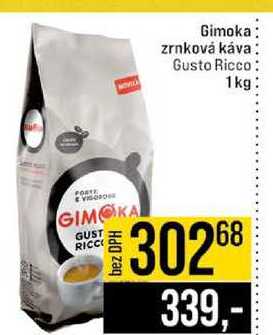 Gimoka zrnková káva Gusto Ricco 1 kg