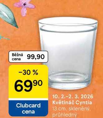 Květináč Cyntia 13 cm