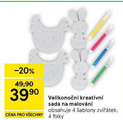 Velikonoční kreativní sada na malování 