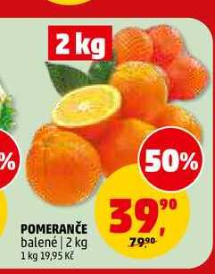 POMERANČE, 2 kg 
