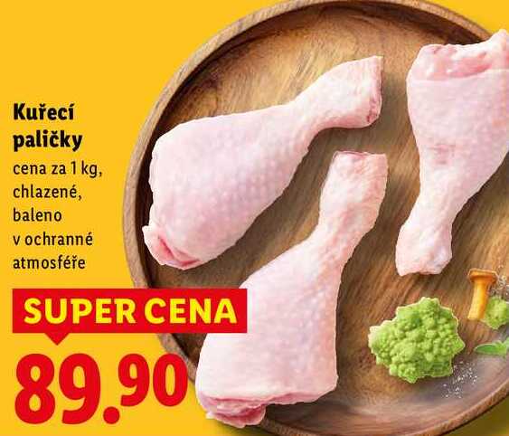 Kuřecí paličky, cena za 1 kg