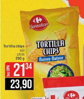 Tortilla chips sul chilli 200 g