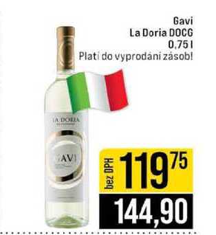 Gavi La Doria DOCG 0,75l