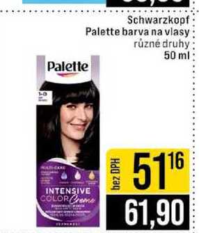 Schwarzkopf Palette barva na vlasy různé druhy 50 ml