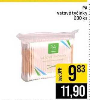 PA vatové tyčinky 200 ks