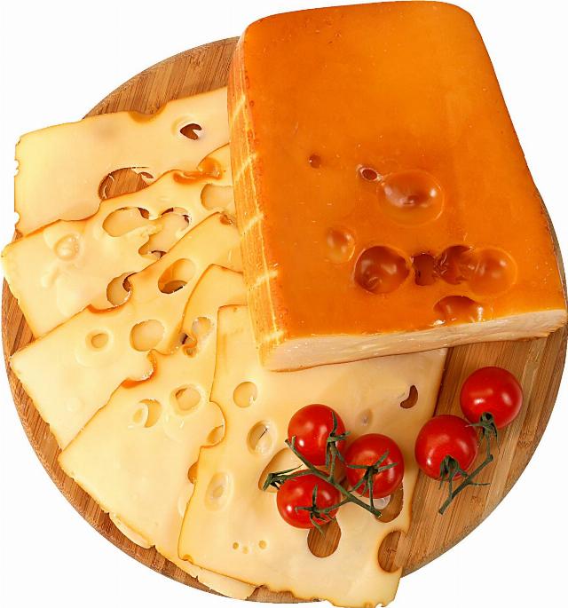 Farmářský Sýr uzený polotvrdý s tvorbou ok