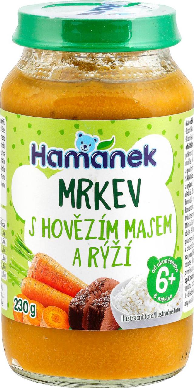 Hamé Masozeleninový příkrm Hamánek