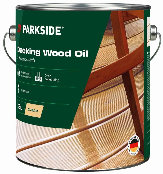 PARKSIDE Olej na ošetřování dřeva bezbarvý
