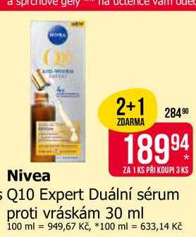 Nivea Expert Duální sérum proti vráskám 30 ml