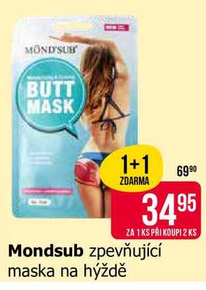 Mondsub zpevňující maska na hýždě