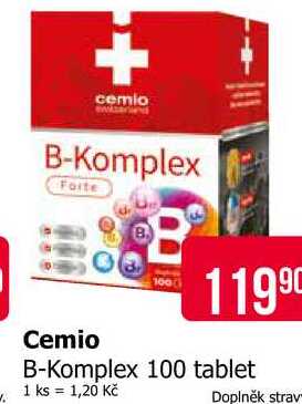 Cemio B-Komplex 100 tablet
