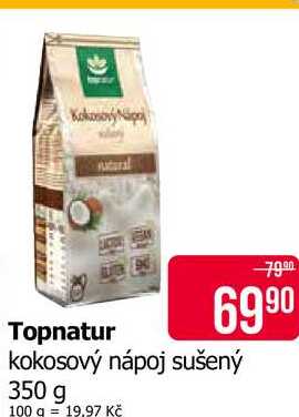 Topnatur kokosový nápoj sušený 350 g