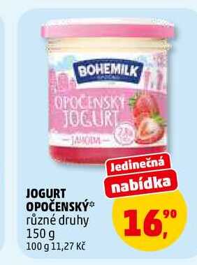 JOGURT OPOČENSKÝ, 150 g