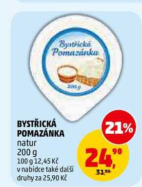 BYSTŘICKÁ POMAZÁNKA, 200 g