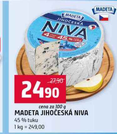 MADETA JIHOČESKÁ NIVA 100 g