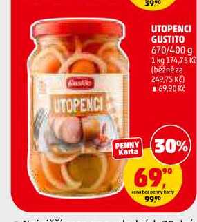 UTOPENCI GUSTITO, 670 g