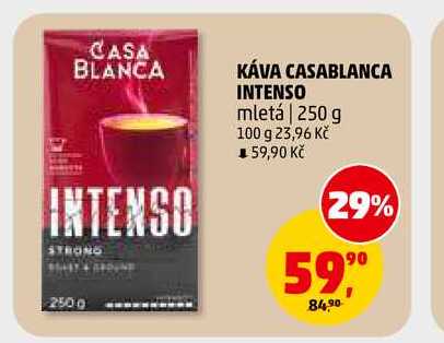 KÁVA CASABLANCA INTENSO, 250 g