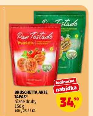 BRUSCHETTA ARTE TAPAS, 150 g