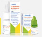 LIVOSTIN® 0,5 mg/ml nosní sprej, suspenze nosní sprej, suspenze 10 ml