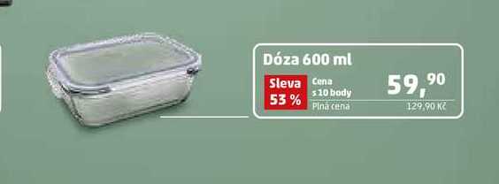 Dóza 600 ml 