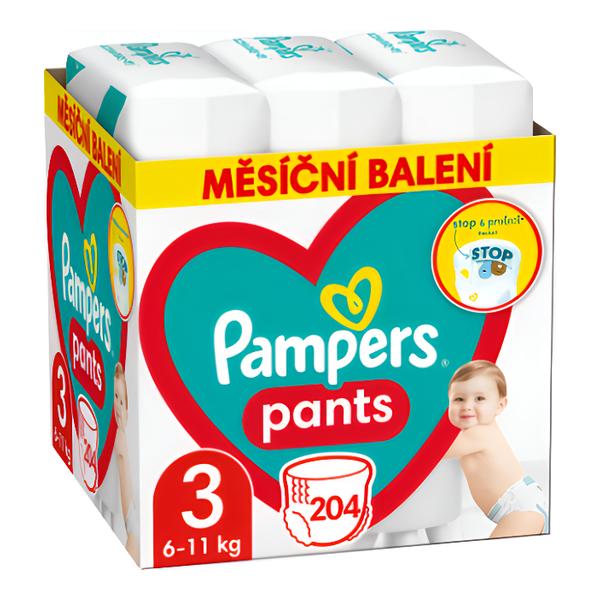 Pampers Pants Plenkové kalhotky vel. 3 (6-11kg)