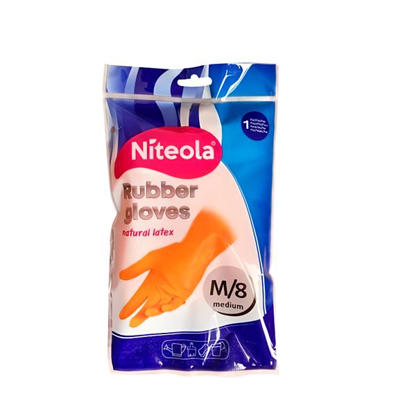 Niteola Rukavice gumové - latexové, vel. M