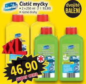 Čistič myčky, 2x 250 ml
