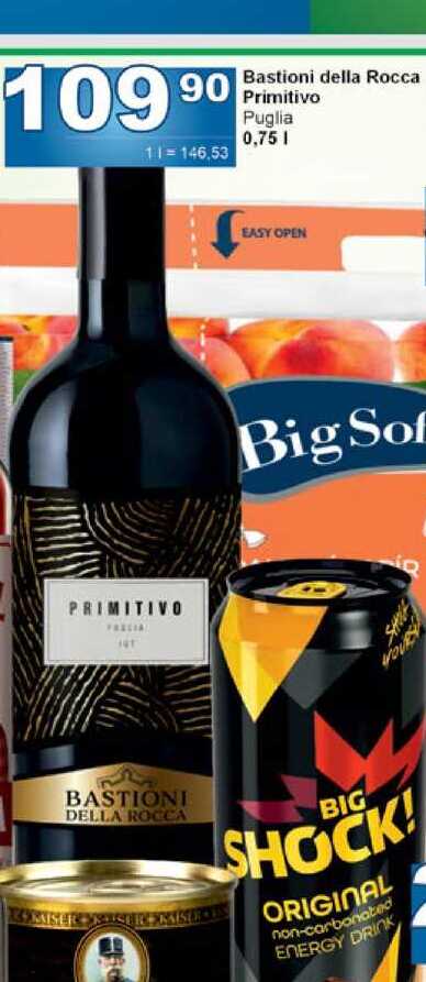 Bastioni della Rocca 90 Primitivo Puglia 0,75l