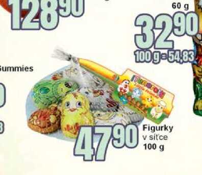 Figurky v síťce 100 g 