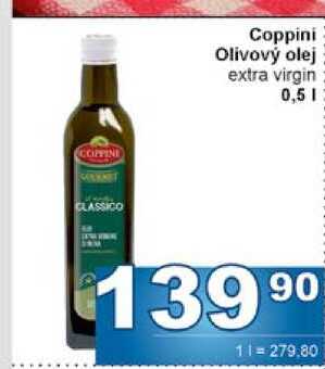 Coppini Olivový olej extra virgin 0,5l