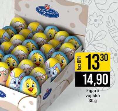 Figaro vajíčko 30 g 