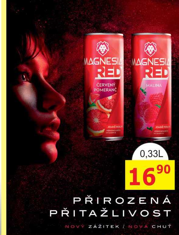 Magnesia Red 0,33l, vybrané druhy