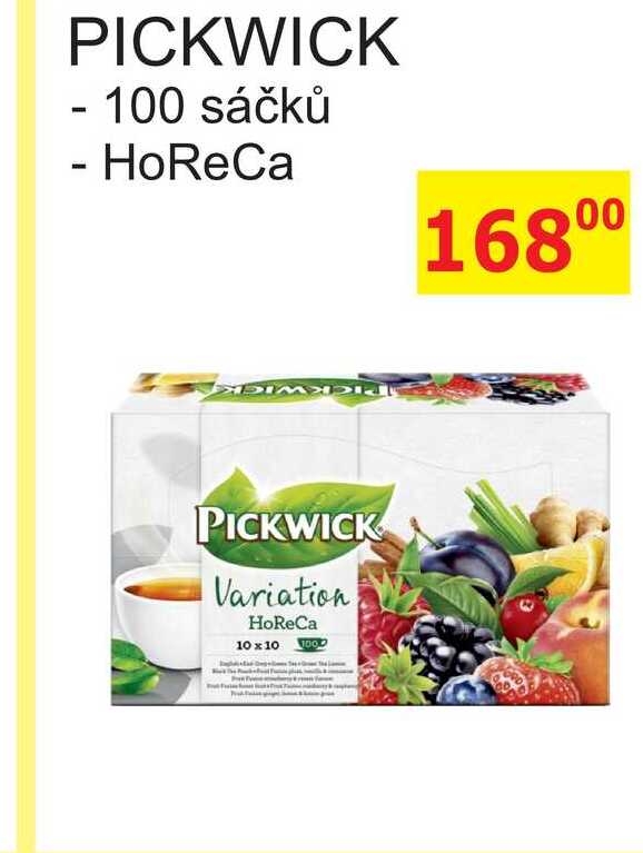 PICKWICK - 100 sáčků - HoReCa