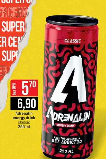 Adrenalin energy drink classic 250 ml