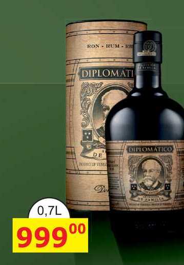 Diplomatico Selección de Familia 0,7l 43% Tuba