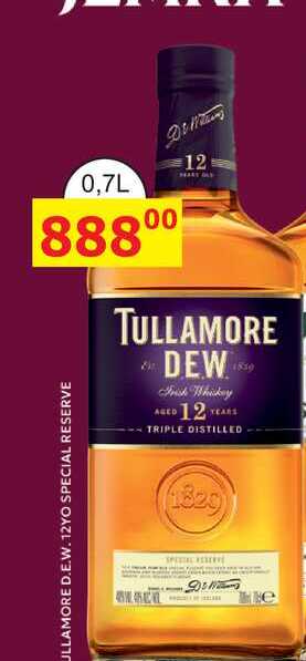 TULLAMORE D.E.W. 12YO SPECIAL RESERVE 0.7L