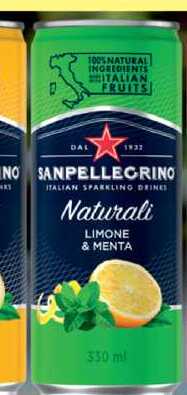 SANPELLEGRINO Naturali LIMONE & MENTA 330 ml 