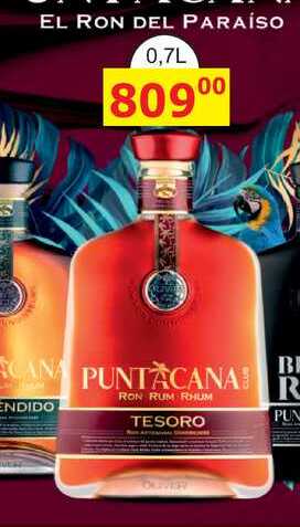 PUNTACANA TESORO 0,7l