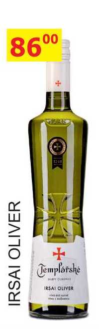 Templářské sklepy Čejkovice 0,75l IRSAI OLIVER