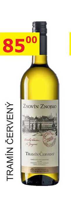 ZNOVÍN ZNOJMO 0,75L TRAMÍN ČERVENÝ 