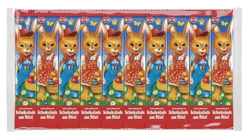 Velikonoční čokoládová lízátka