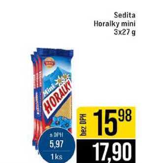 Sedita Horalky mini 3x27 g 