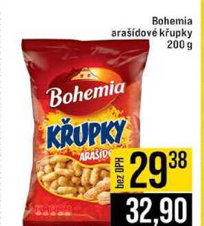 Bohemia arašídové křupky 200 g
