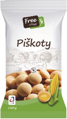 Free Village Piškoty, 120 g