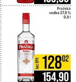 Pražská vodka 37,5% 0,5l