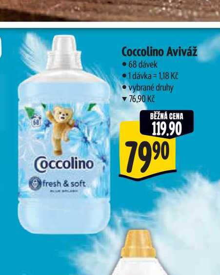 Coccolino Aviváž 68 dávek