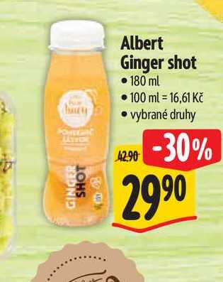 Albert Ginger shot 180 ml